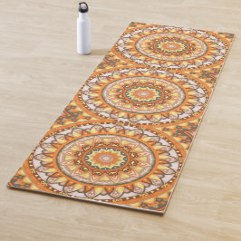 Tapete De Yoga Autumn Mandala