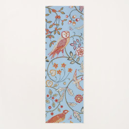 Tapete De Yoga Aves e Flores, William Morris