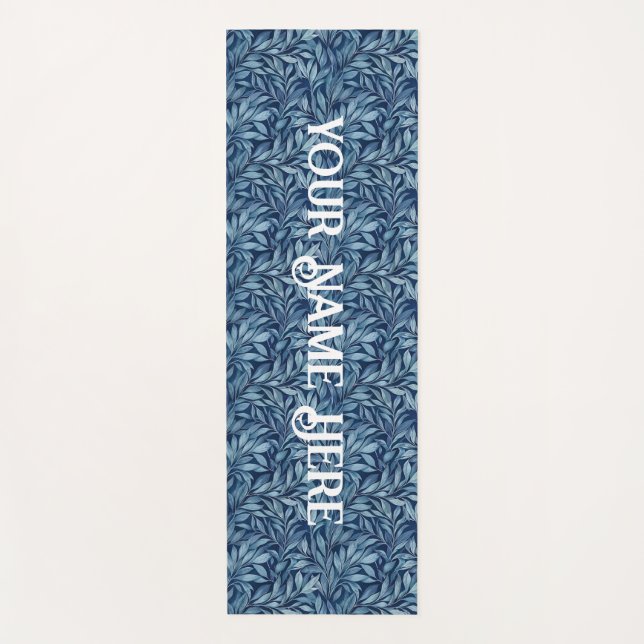 Tapete De Yoga Azul (Frente)