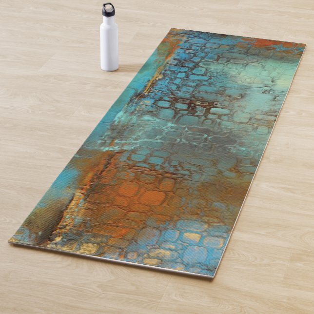 Tapete De Yoga Azul de Deja (In Situ)