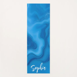 Tapete De Yoga Azul-moonstone