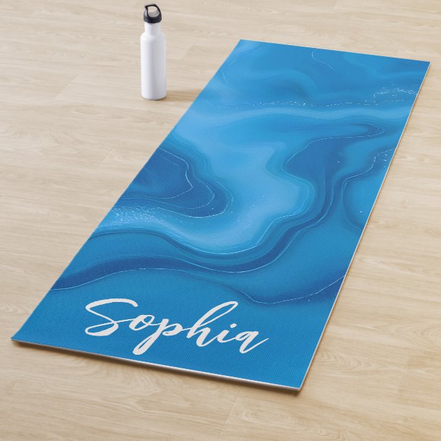 Tapete De Yoga Azul-moonstone (In Situ)