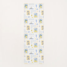 Azulejo Azul Mediterrâneo Limão Amarelo Costeiro