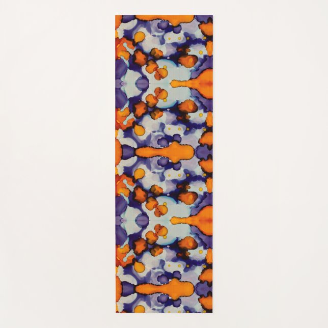 Tapete De Yoga Azure Pumpkin (Frente)