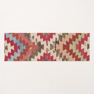 Tapete De Yoga Baklava Chevron Star II // Fé do Século XVIII