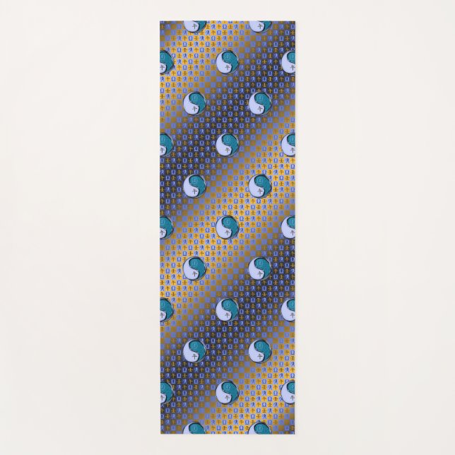 Tapete De Yoga Balança e Cavalo de Água (Frente)