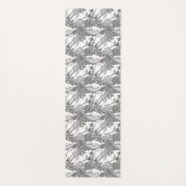 Tapete De Yoga Baleia-jubarte branca e negra