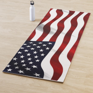 TAPETE DE YOGA BANDEIRA CLÁSSICA DOS ESTADOS UNIDOS DA AMÉRICA