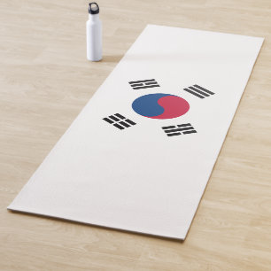 Tapete De Yoga Bandeira coreana sul