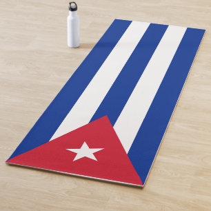 Tapete De Yoga Bandeira Cubana (Cuba)