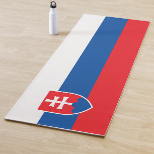 Tapete De Yoga Bandeira da Eslováquia