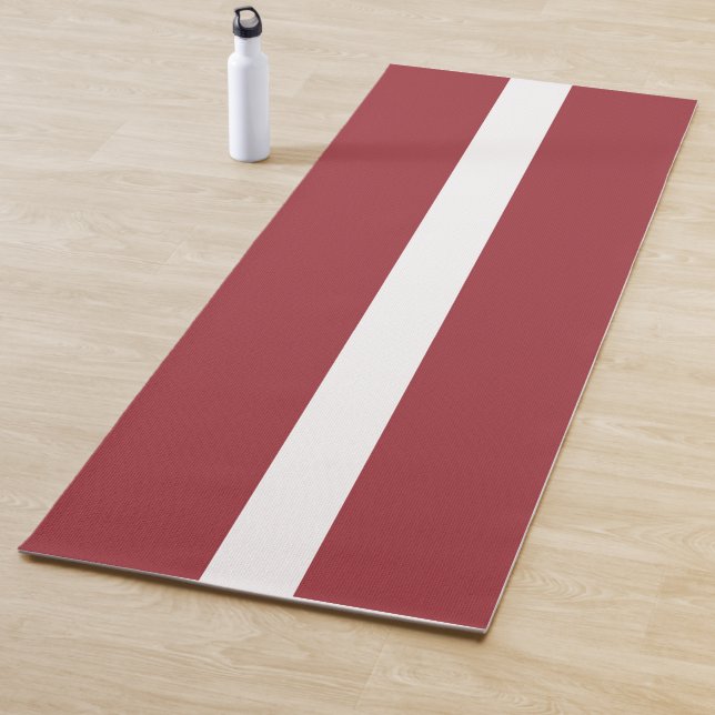 Tapete De Yoga Bandeira da Letônia (In Situ)