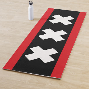 Tapete De Yoga Bandeira de Amesterdã