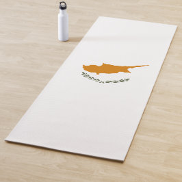 Tapete De Yoga Bandeira de Chipre (cipriota grego)