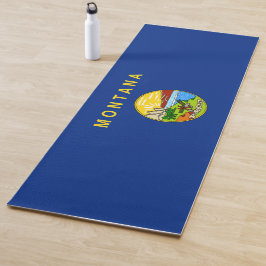 Tapete De Yoga Bandeira de Montana (Estado dos EUA)