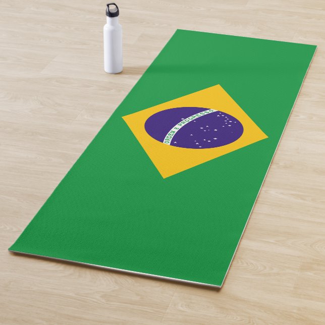 Tapete De Yoga Bandeira do Brasil (In Situ)