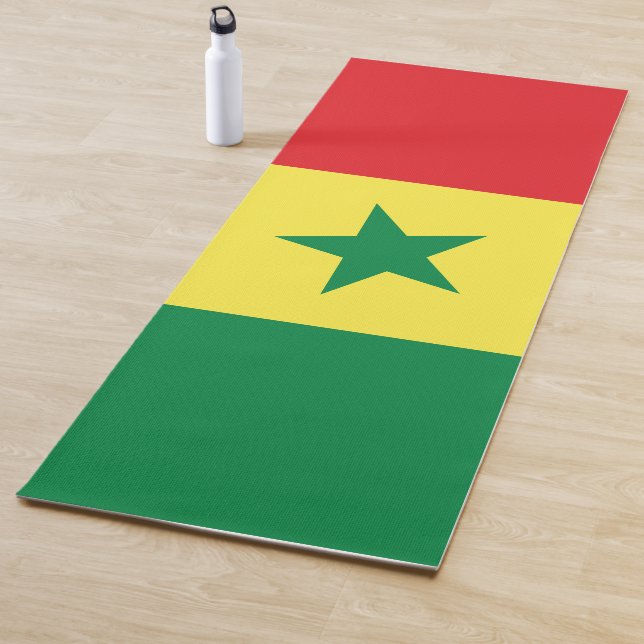 Tapete De Yoga Bandeira do Senegal (In Situ)