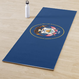 Tapete De Yoga Bandeira do Utah (Estado dos EUA)