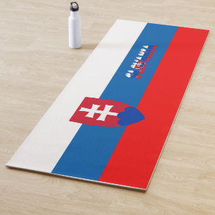 Tapete De Yoga Bandeira eslovaca
