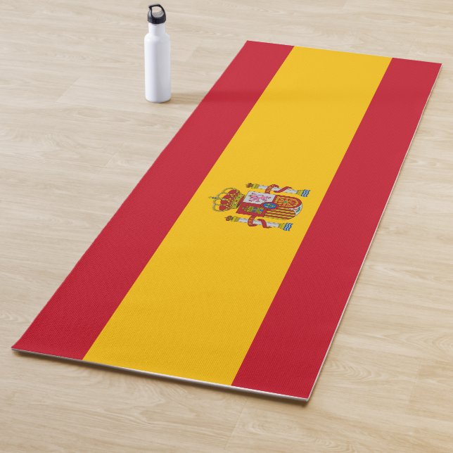 Tapete De Yoga Bandeira Espanhola (Espanha) (In Situ)