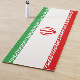 Tapete De Yoga Bandeira Iraniana (Irã) (Persa)