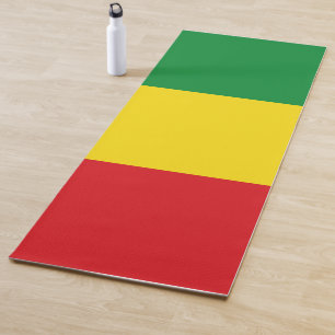 Tapete De Yoga Bandeira Rastafári Rasta Etíope