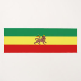 Tapete De Yoga Bandeira Rastafariana (Rastafarianismo) (rasta)