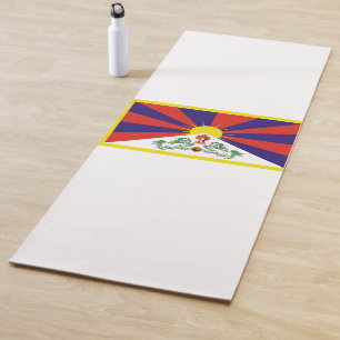 Tapete De Yoga Bandeira tibetana (Tibete)