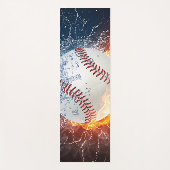 Tapete De Yoga Baseball (Frente)
