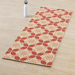 Tapete De Yoga Batik Kawung, Padrão Indonésia, Javanês, Étnico