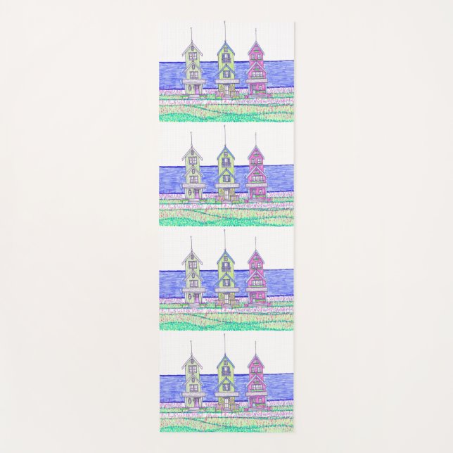 Tapete De Yoga Beach Shack Yoga Mat (Frente)