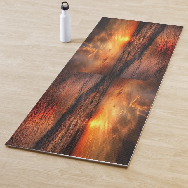 Tapete De Yoga  Beach Sunset (In Situ)