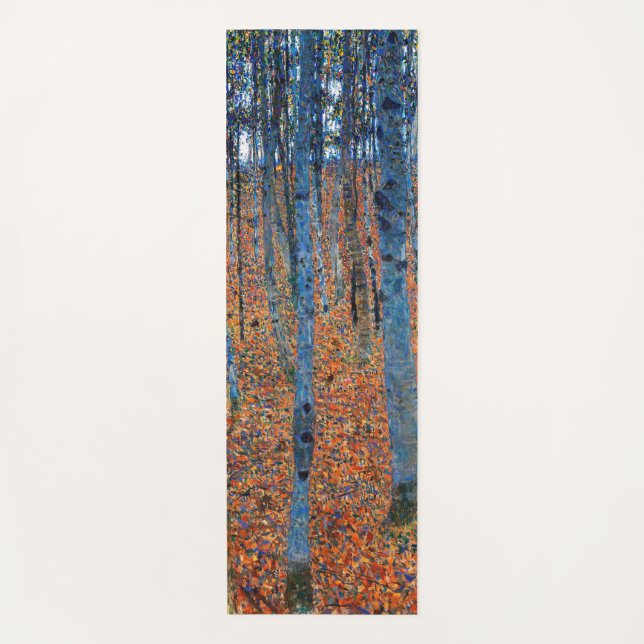 Tapete De Yoga Beech Grove, Gustav Klimt (Frente)