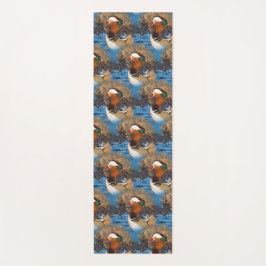 Tapete De Yoga Bela Chatty Mandarin Duck no lago