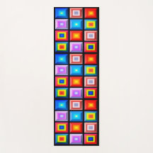 Bela e multicolorida Abstrato de arte geométrica