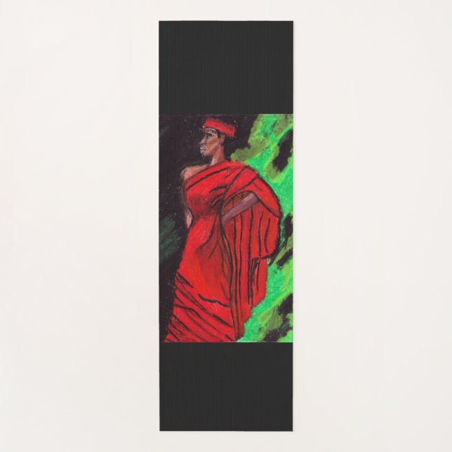 TAPETE DE YOGA BELEZA NEGRA (Frente)