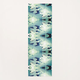 Tapete De Yoga Belo Design de Jigserra no Padrão de Minimalismo