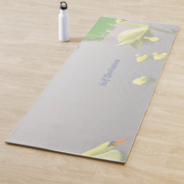 Tapete De Yoga Belo Lago Swan