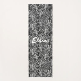 Tapete De Yoga Belos Flores