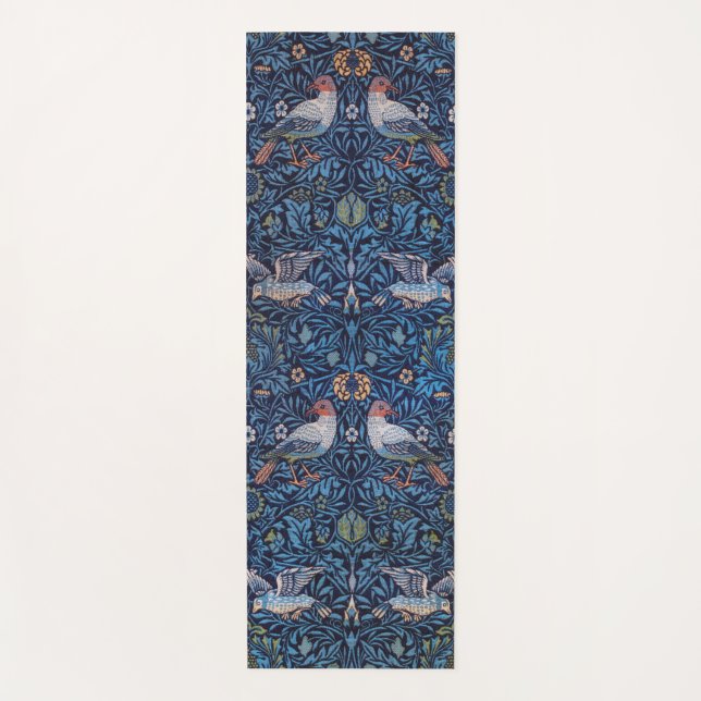 Tapete De Yoga Birds, William Morris (Frente)