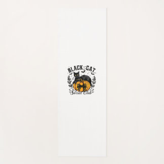 Tapete De Yoga Black Cat Social Club, Halloween, Coquette, Gótica