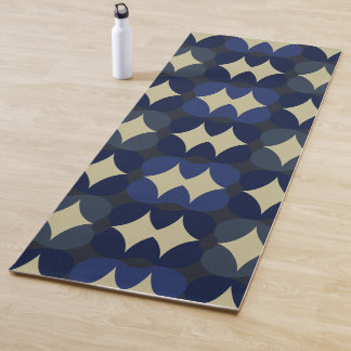 Tapete De Yoga Blue abstract design stylish yoga mat
