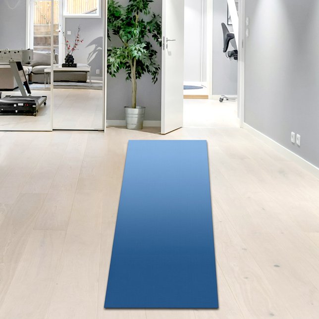 Tapete De Yoga Blue Gradient Yoga Mat (Criador carregado)