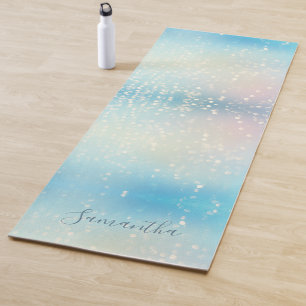 Tapete De Yoga Blue Shimmer Yoga Mat