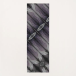 Tapete De Yoga Bluesy Ikat Fog