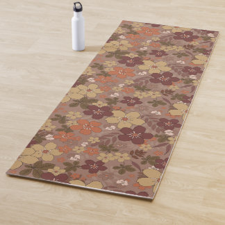 Tapete De Yoga Boho Floral Yoga Mat