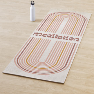 Tapete De Yoga Boho meditando Malhação Workout Yoga Mat