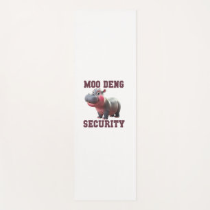 Tapete De Yoga Bonito MOO NEGADO Pai DE SEGURANÇA Bebê Hippo Papa