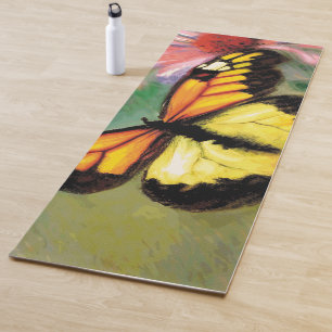 Tapete De Yoga Borboleta de Verão primavera - Yoga Mat
