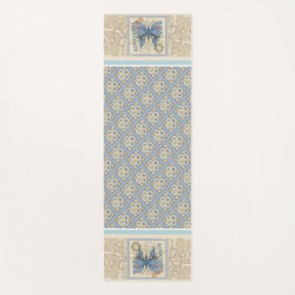 Tapete De Yoga Borboleta do gabinete de criação G